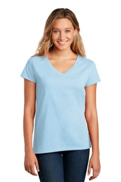 District Ladies' Re-Tee V-Neck 27 District Ladies' Re-Tee V-Neck -Jiffyshirts Sales Store f5e467faed0b08