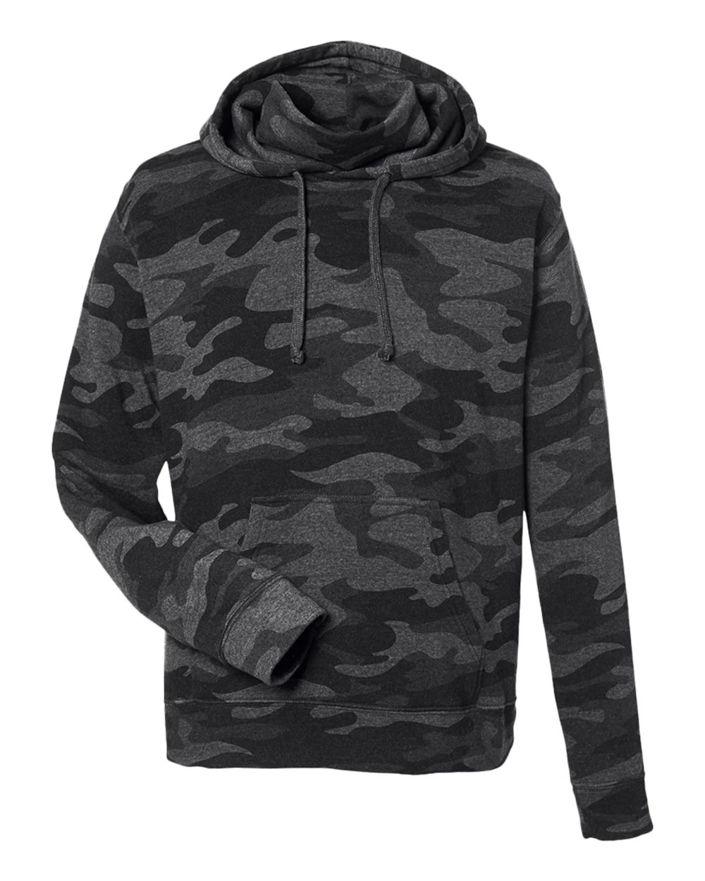 Adult Unisex Gaiter Fleece Hooded Sweatshirt 8 Adult Unisex Gaiter Fleece Hooded Sweatshirt - Image 6