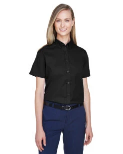 Ladies' Optimum Short-Sleeve Twill Shirt 17 Ladies' Optimum Short-Sleeve Twill Shirt -Jiffyshirts Sales Store f67a31ae79c31b