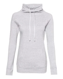 Women’s Space-Dyed Cowl Neck Sweatshirt