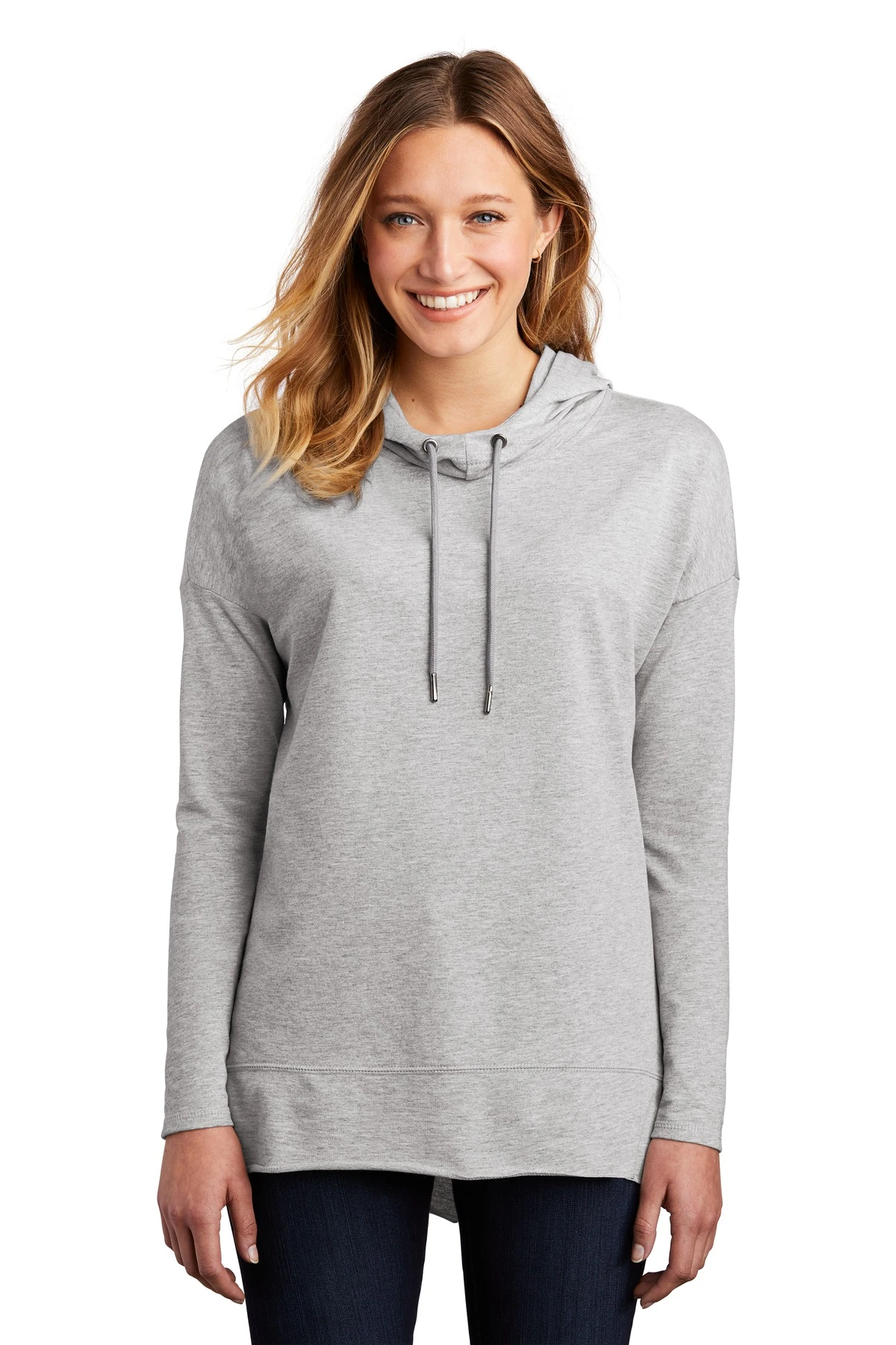 District Ladies' Featherweight French Terry Hoodie 8 District Ladies' Featherweight French Terry Hoodie - Image 6