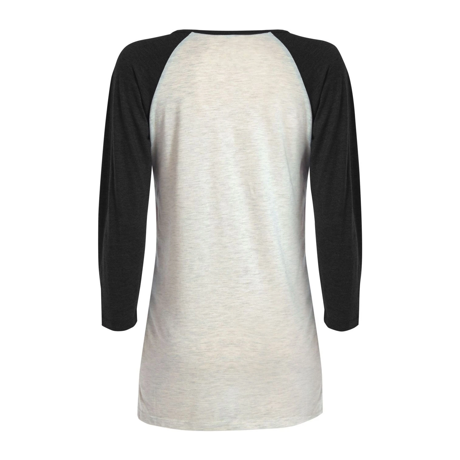 Platinum Ladies Tri-Blend 3/4 Sleeve Raglan Tee 5 Platinum Ladies Tri-Blend 3/4 Sleeve Raglan Tee - Image 3
