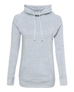 Women’s Space-Dyed Cowl Neck Sweatshirt -Jiffyshirts Sales Store f7b3c1e56359ba