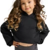 Girls Crop Hoodie