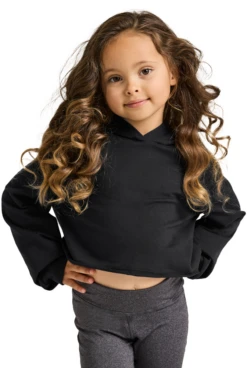 Girls Crop Hoodie