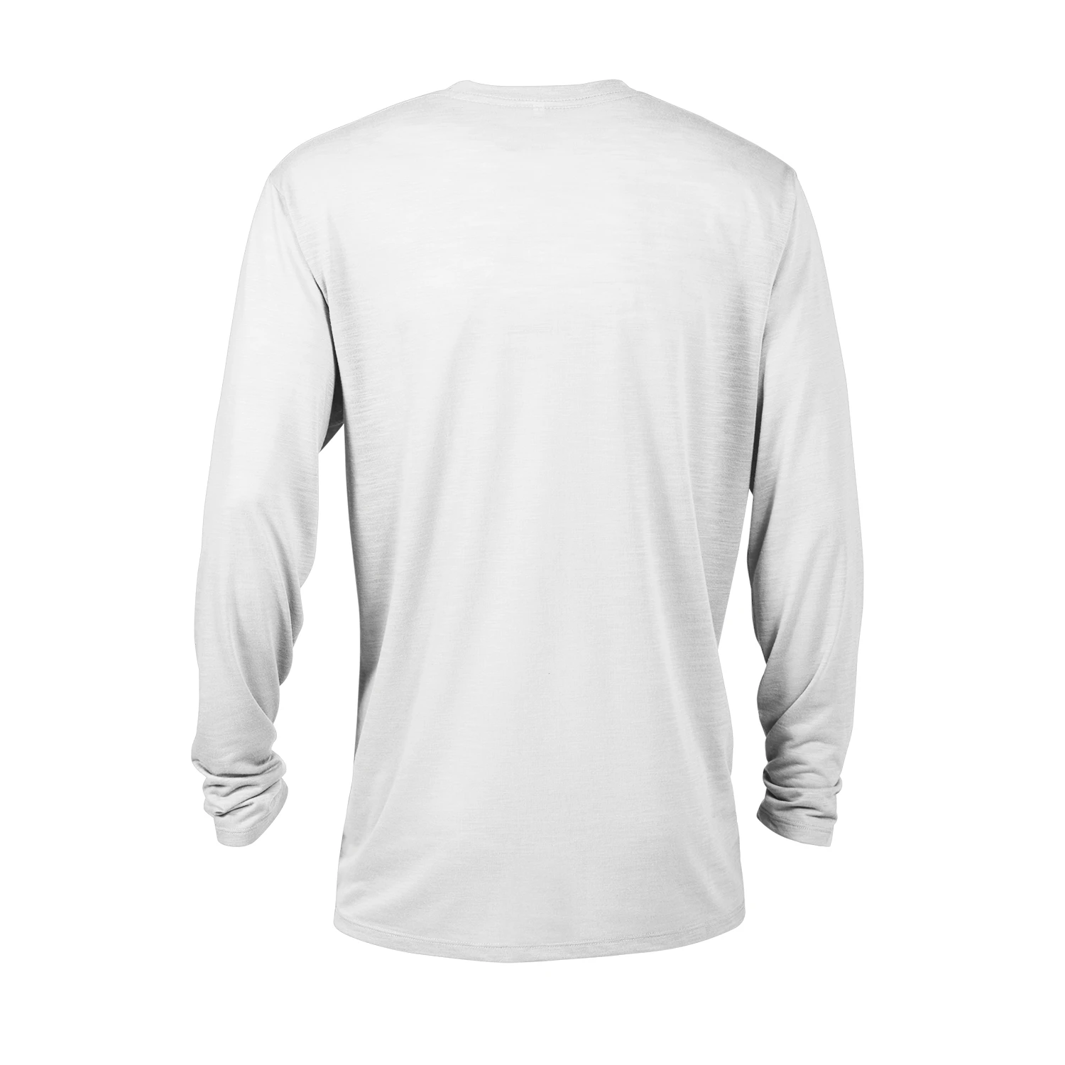 Platinum Adult Unisex Slub Long Sleeve Crew Neck Tee 5 Platinum Adult Unisex Slub Long Sleeve Crew Neck Tee - Image 3
