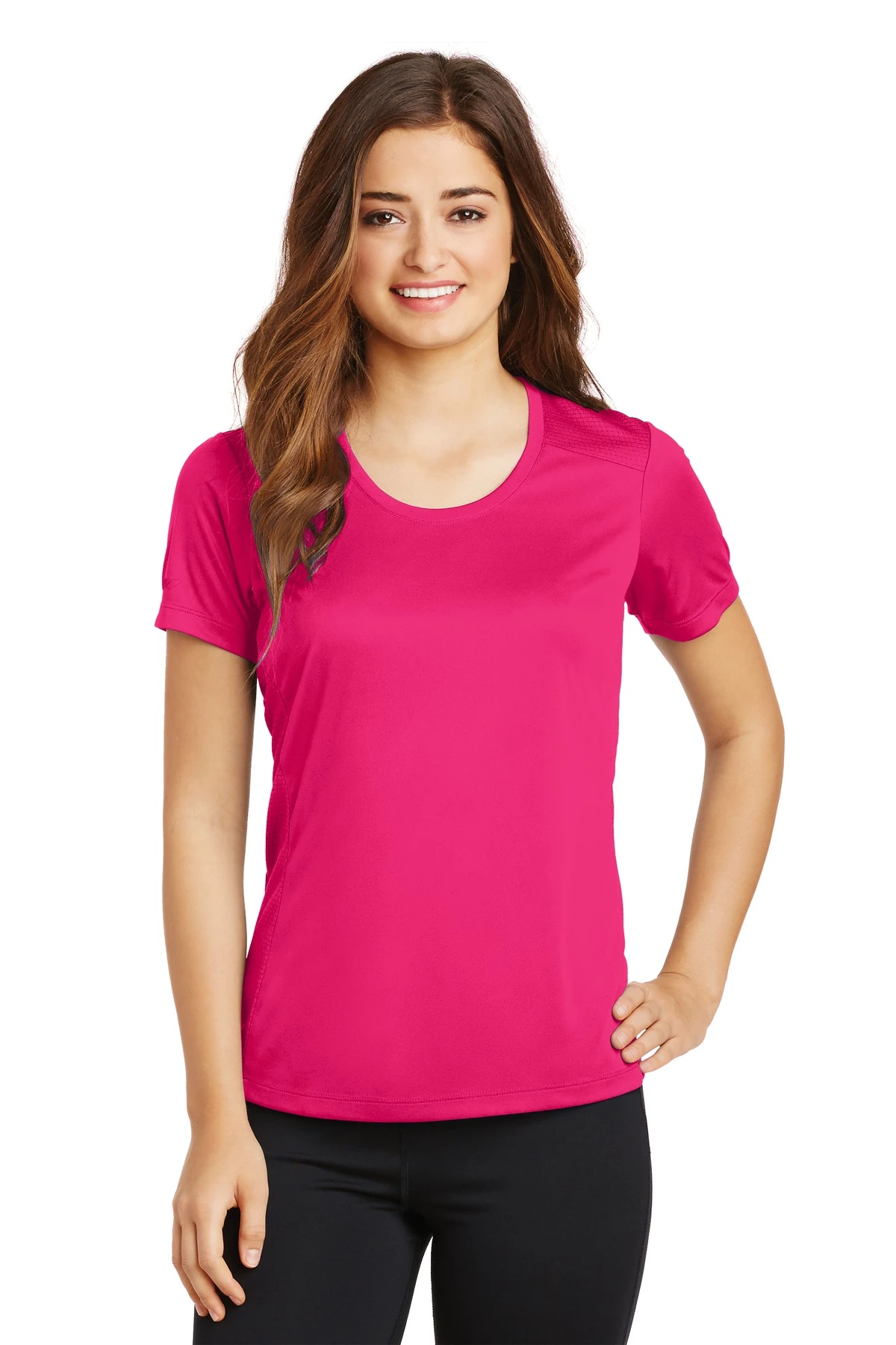 Ladies PosiCharge Elevate Scoop Neck Tee 7 Ladies PosiCharge Elevate Scoop Neck Tee - Image 5