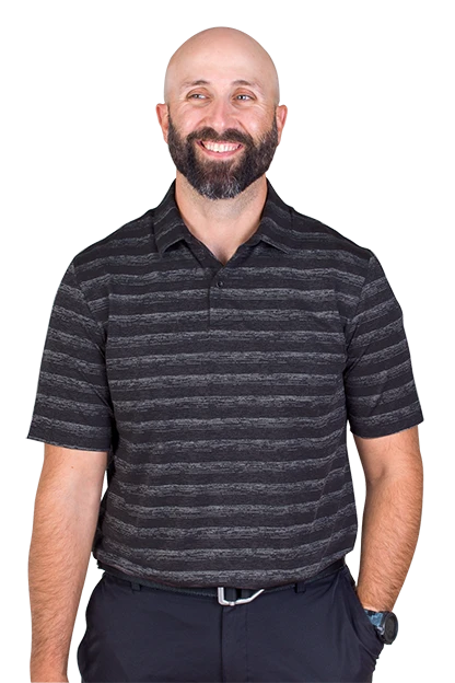 Greg Norman Unisex LAB Stripe Polo 7 Greg Norman Unisex LAB Stripe Polo - Image 5