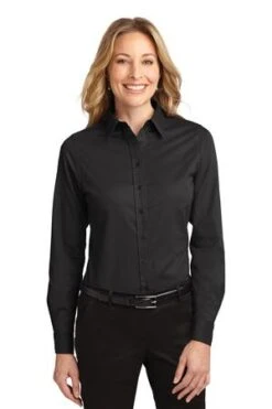 Ladies Long Sleeve Easy Care Shirt