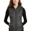 Ladies Packable Puffy Vest 2 Ladies Packable Puffy Vest -Jiffyshirts Sales Store f97868f43517c3