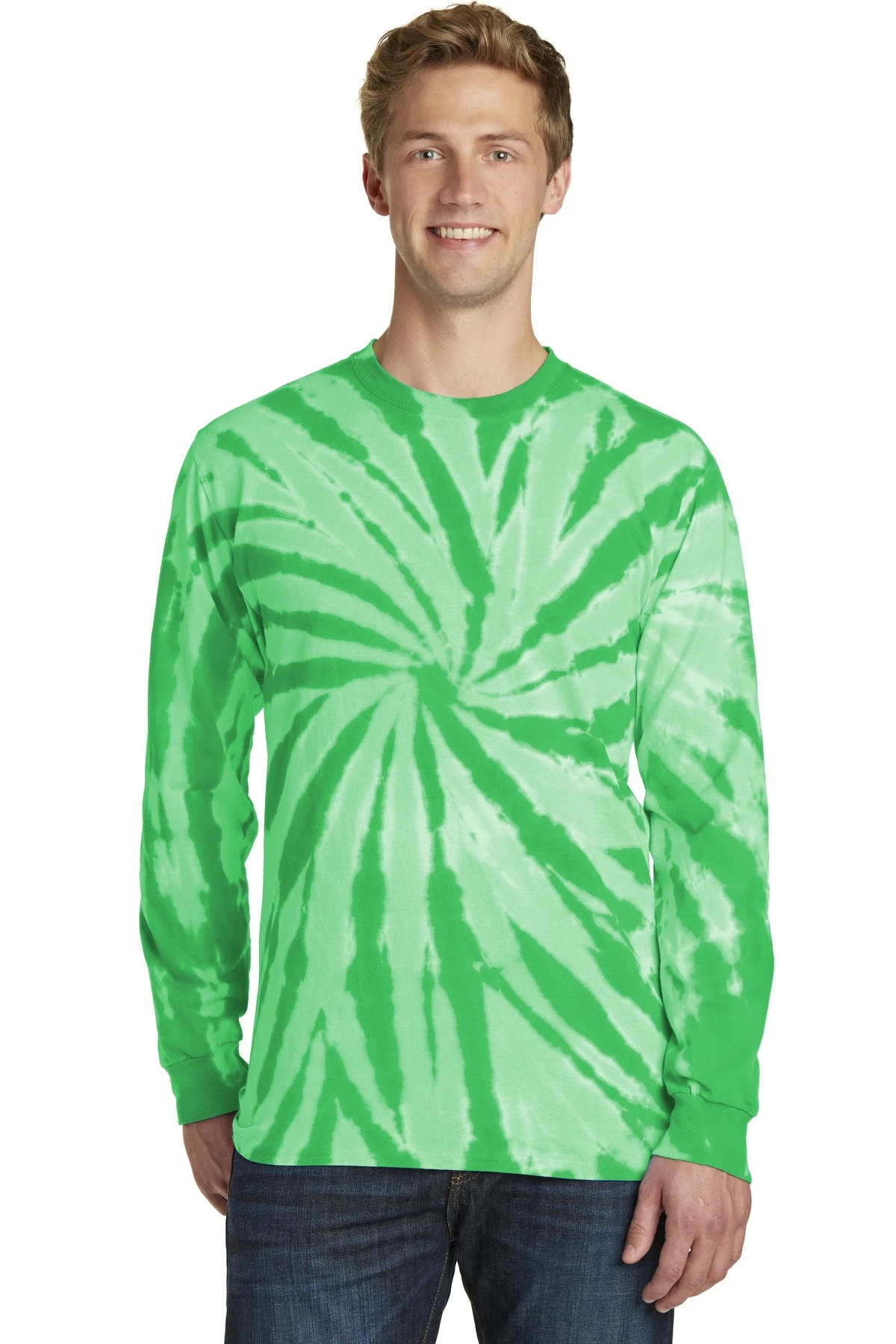 Unisex Tie-Dye Long Sleeve Tee 9 Unisex Tie-Dye Long Sleeve Tee - Image 7