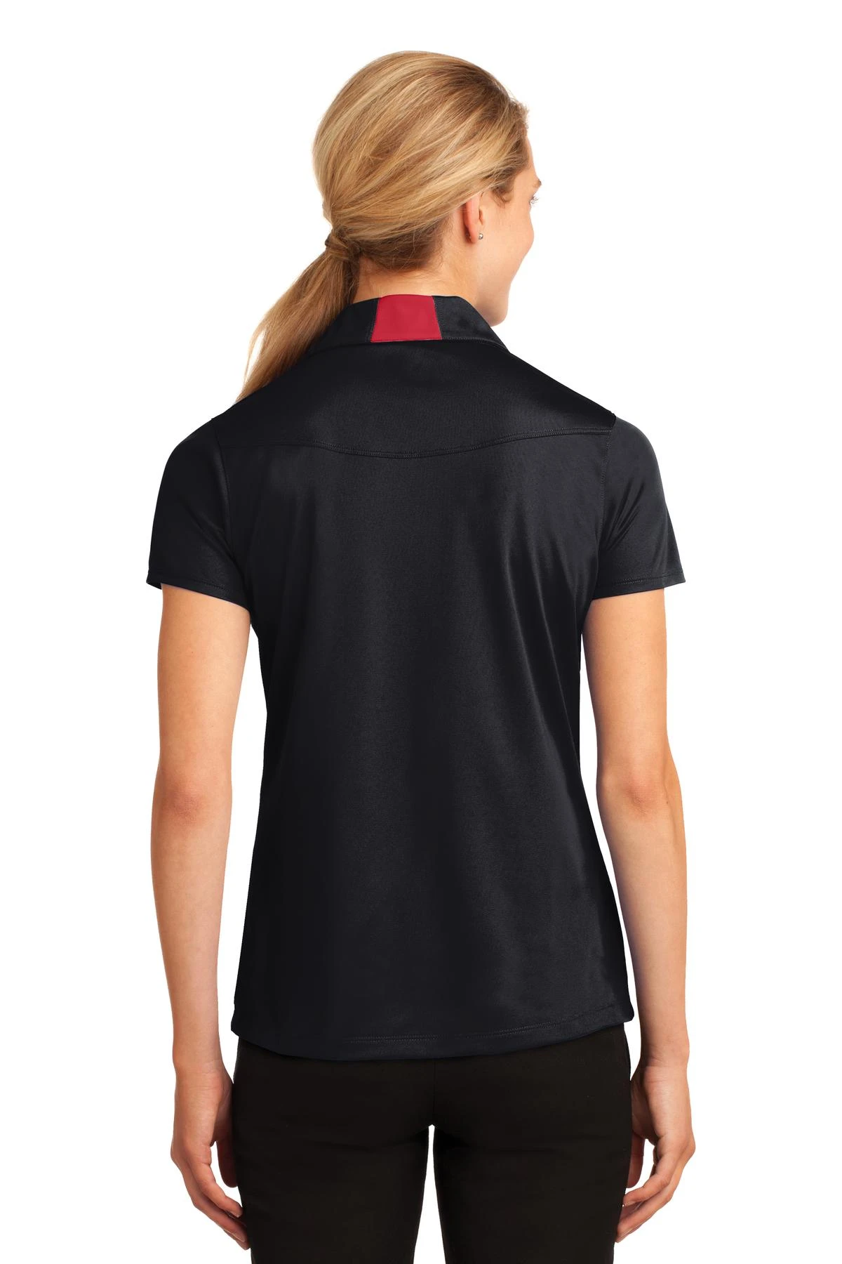 Ladies Side Blocked Micropique Sport-Wick Polo 4 Ladies Side Blocked Micropique Sport-Wick Polo - Image 2