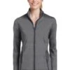 Ladies Sport-Wick Stretch Contrast Full-Zip Jacket -Jiffyshirts Sales Store f9e32b337f58b7