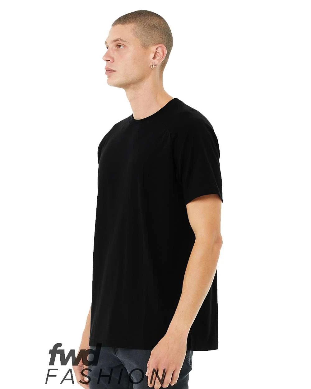 Men's Heather CVC Raglan T-Shirt 4 Men's Heather CVC Raglan T-Shirt - Image 2