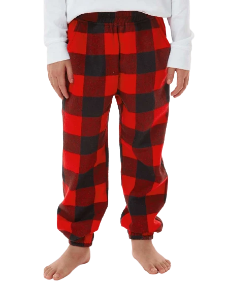 Youth Unisex Flannel Jogger 3 Youth Unisex Flannel Jogger