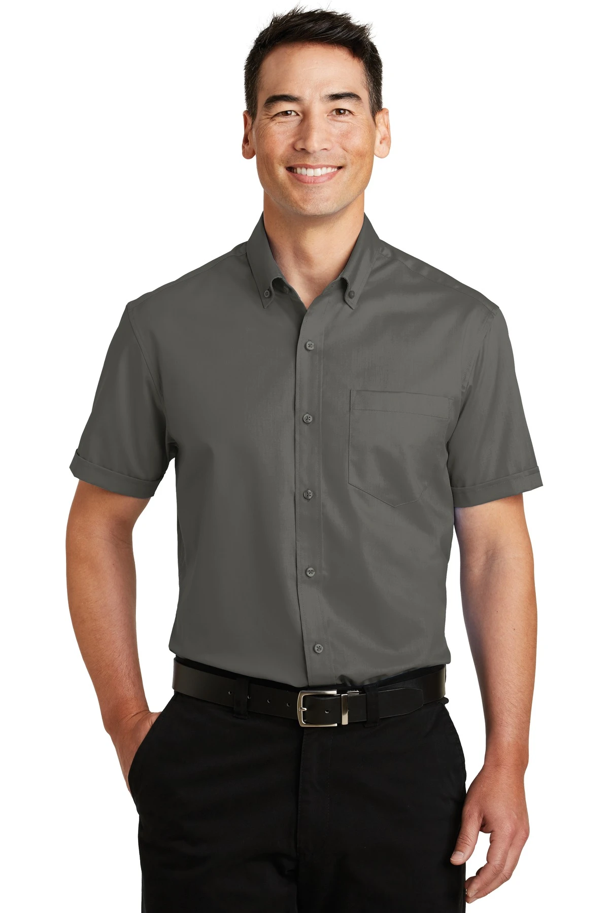 Short Sleeve SuperPro Twill Shirt 6 Short Sleeve SuperPro Twill Shirt - Image 4