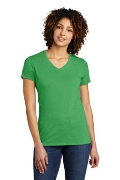 Women's Tri-Blend V-Neck Tee 31 Women's Tri-Blend V-Neck Tee -Jiffyshirts Sales Store fbbd0e76873e43