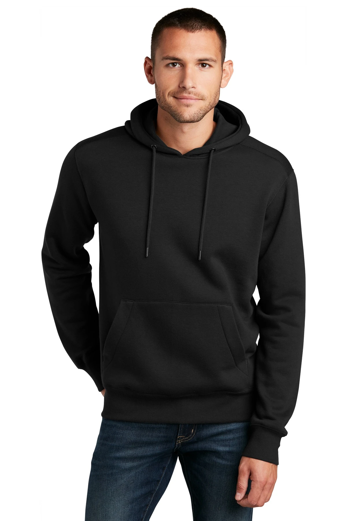 District Unisex Perfect Weight Fleece Hoodie 3 District Unisex Perfect Weight Fleece Hoodie