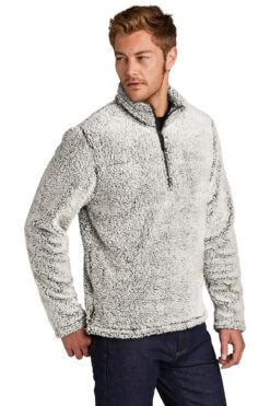 Adult Unisex Cozy 1/4-Zip Fleece -Jiffyshirts Sales Store fc968be62cd78e