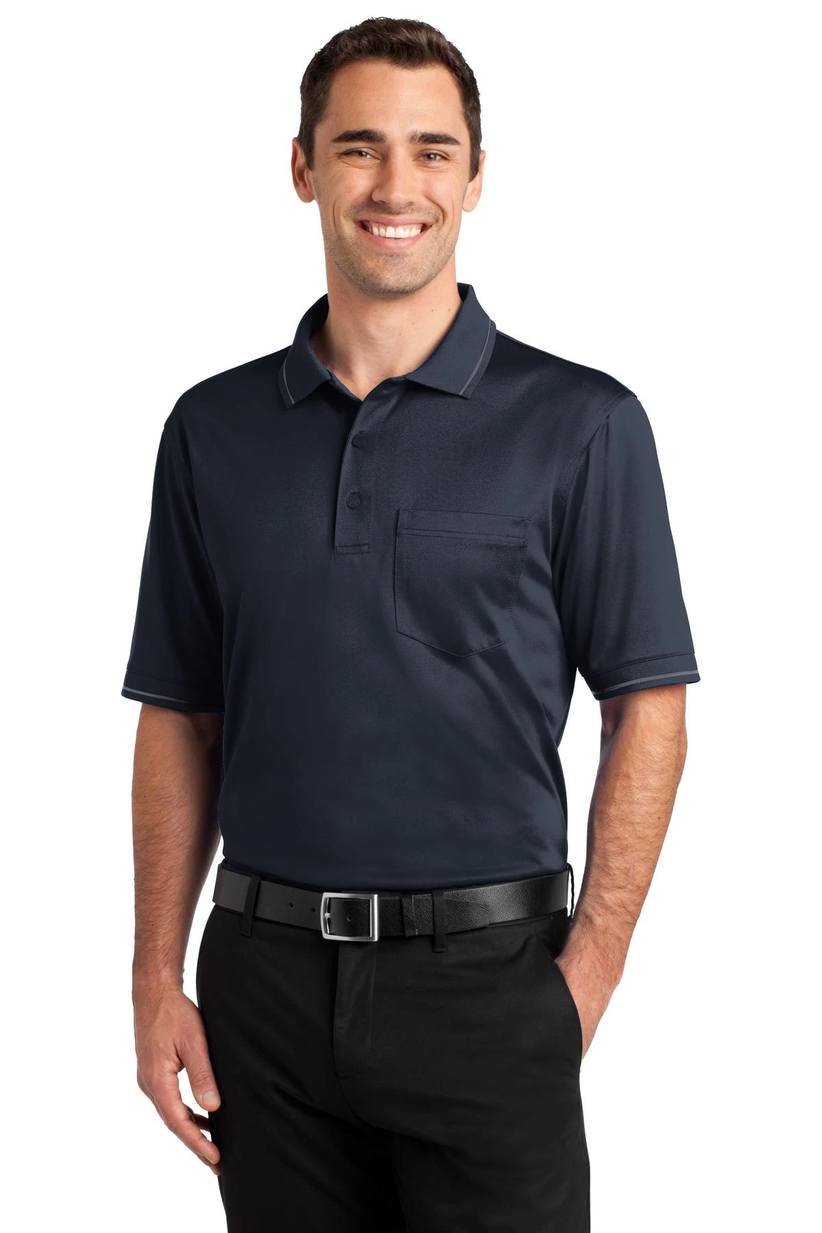 Select Snag-Proof Tipped Pocket Polo 10 Select Snag-Proof Tipped Pocket Polo - Image 8