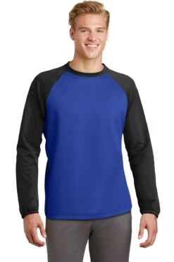 Sport-Wick Raglan Colorblock Fleece Crewneck 16 Sport-Wick Raglan Colorblock Fleece Crewneck -Jiffyshirts Sales Store fd2b3fc9ce17c3