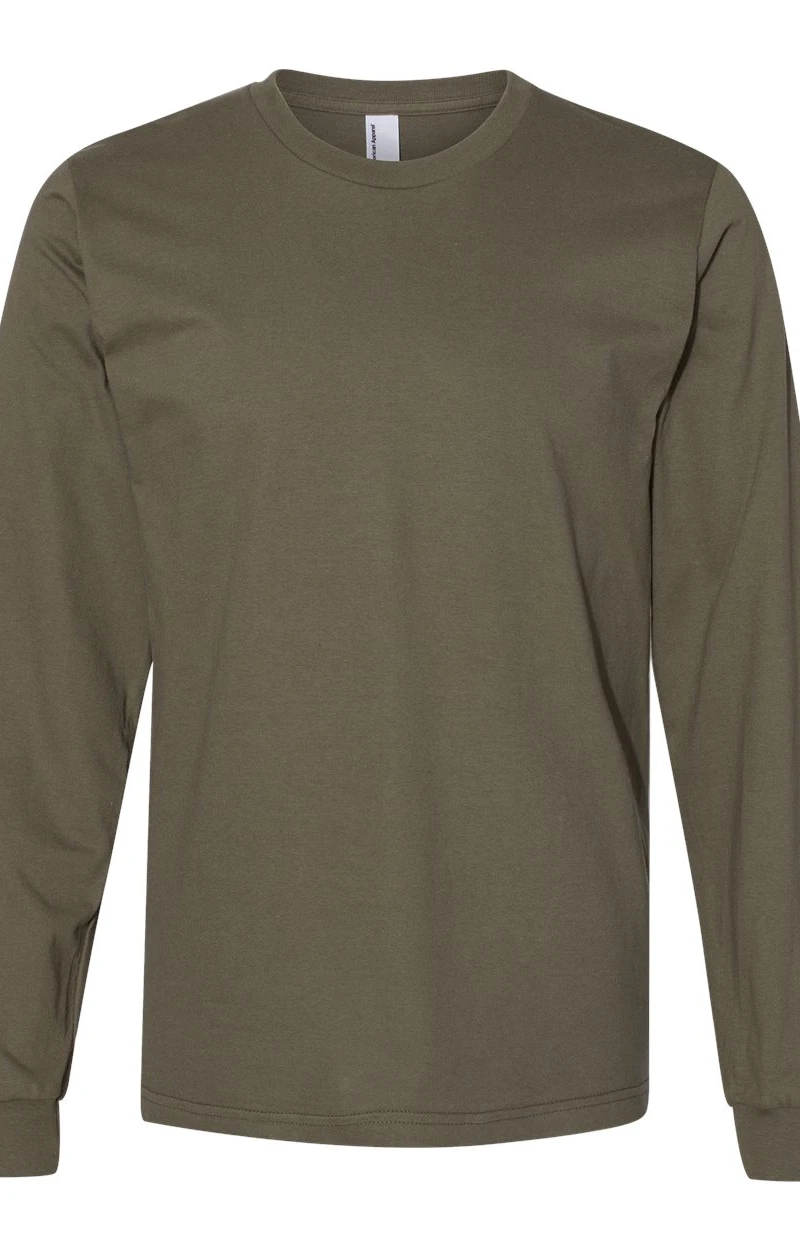 Unisex Fine Jersey Long-Sleeve T-Shirt 11 Unisex Fine Jersey Long-Sleeve T-Shirt - Image 9