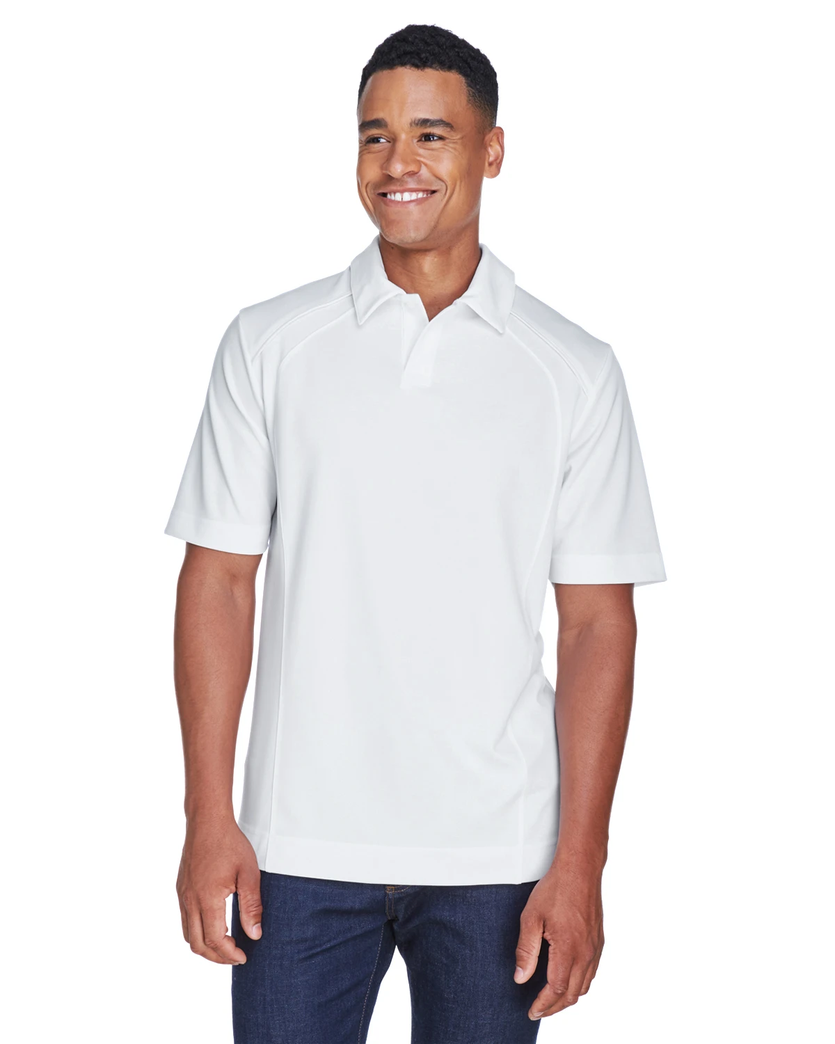 Men's Recycled Polyester Performance Piqué Polo 9 Men's Recycled Polyester Performance Piqué Polo - Image 7