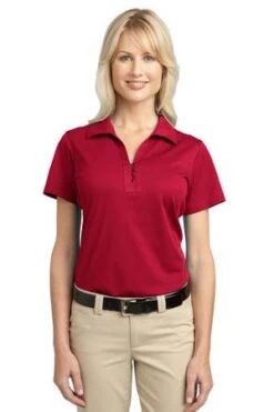 Ladies Tech Pique Polo -Jiffyshirts Sales Store fe1b5d815e171e