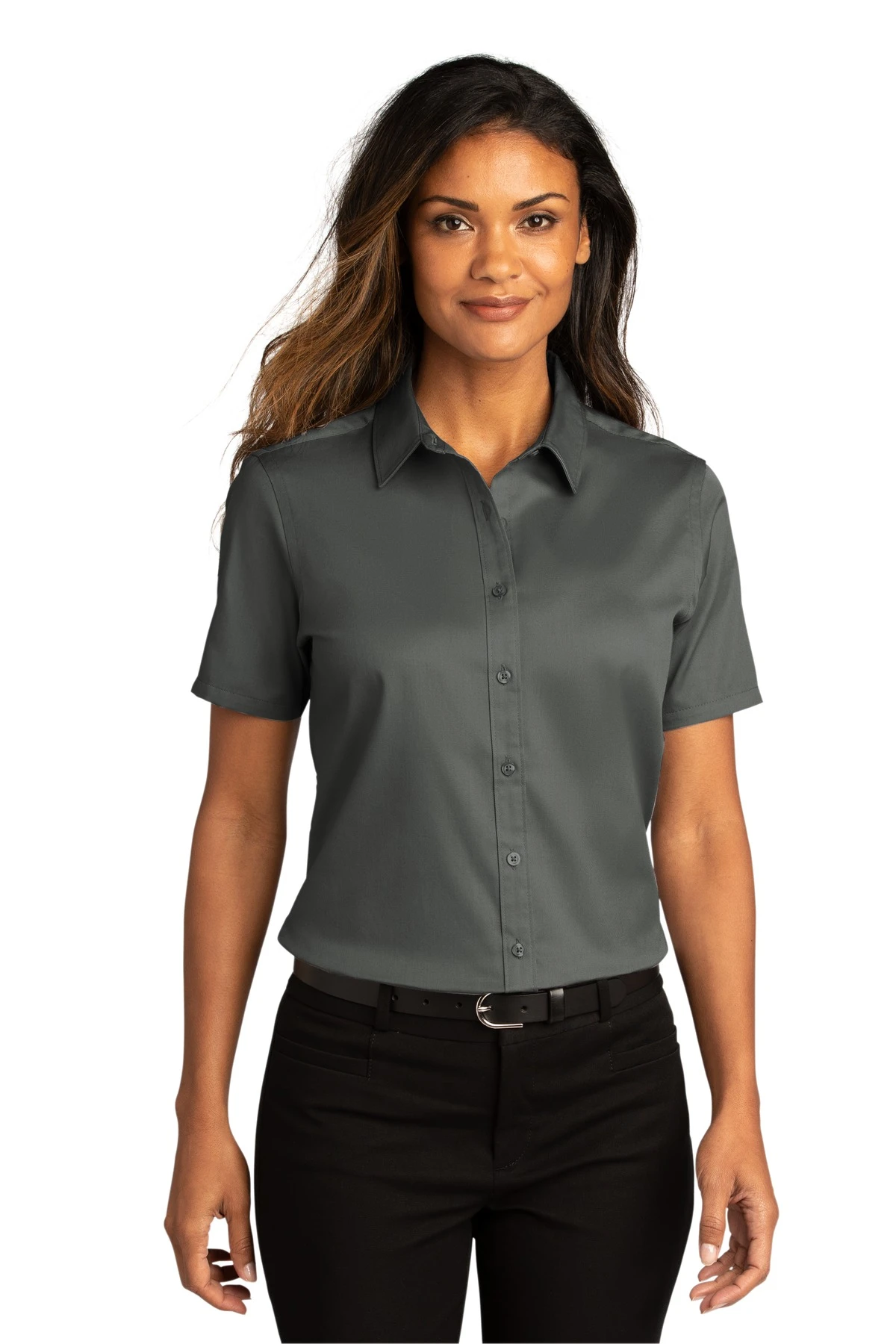 Ladies Short Sleeve SuperPro React ™ Twill Shirt 8 Ladies Short Sleeve SuperPro React ™ Twill Shirt - Image 6