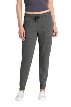 Ladies PosiCharge Tri-Blend Wicking Fleece Jogger