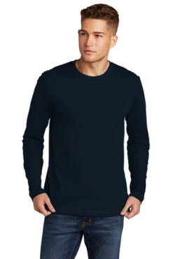 Next Level Men's Cotton Long-Sleeve Crew -Jiffyshirts Sales Store ff3b7c507d8fbc