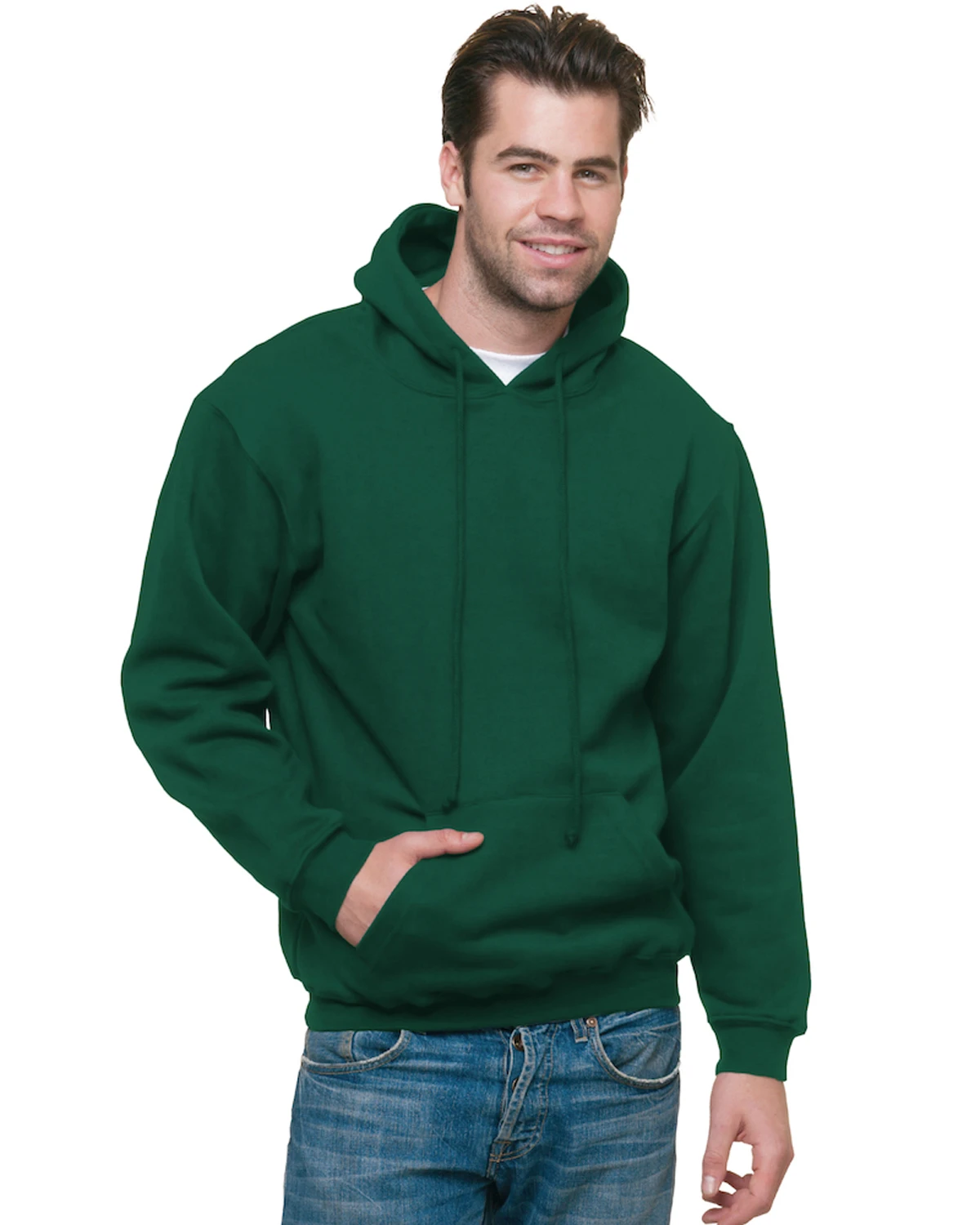 Adult Unisex 9.5 Oz., 80/20 Pullover Hooded Sweatshirt 15 Adult Unisex 9.5 Oz., 80/20 Pullover Hooded Sweatshirt - Image 13
