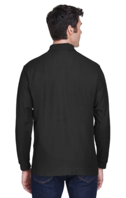 Men's Pima Piqué Long-Sleeve Polo 13 Men's Pima Piqué Long-Sleeve Polo -Jiffyshirts Sales Store ffc5b816a4fc46
