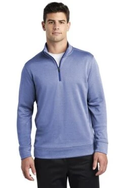 PosiCharge Sport-Wick Heather Fleece 1/4-Zip Pullover 16 PosiCharge Sport-Wick Heather Fleece 1/4-Zip Pullover -Jiffyshirts Sales Store ffd3df6dd711ed