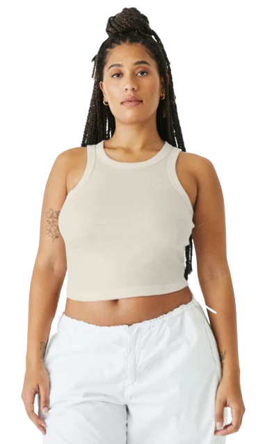 Ladies' Micro Ribbed Racerback Tank 7 Ladies' Micro Ribbed Racerback Tank - Image 5